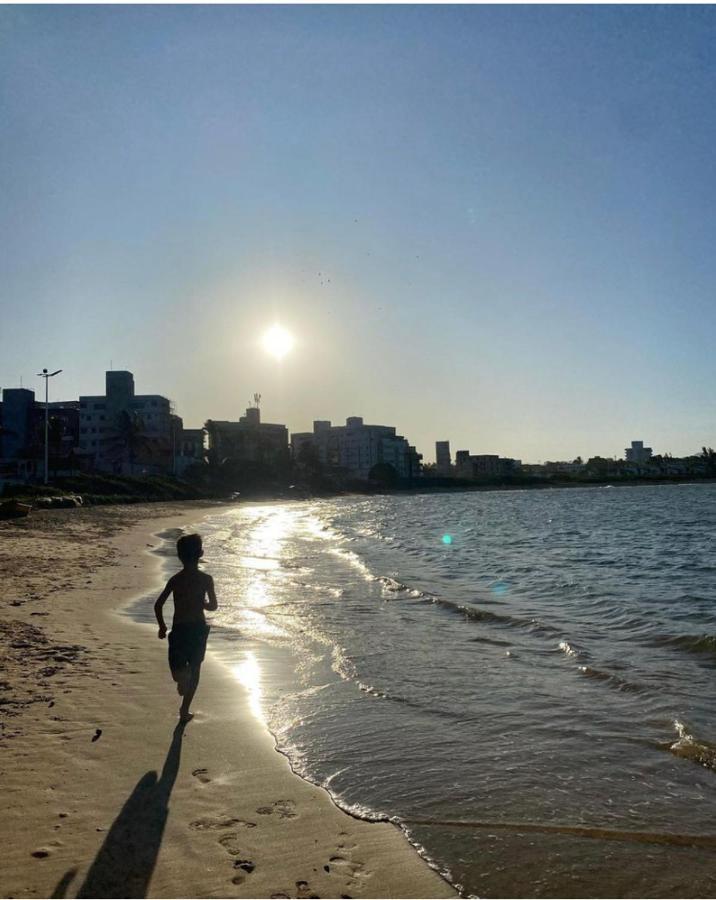 Apartamento Pe Na Areia E Aguas Tranquilas No Centro De Гуарапари Экстерьер фото